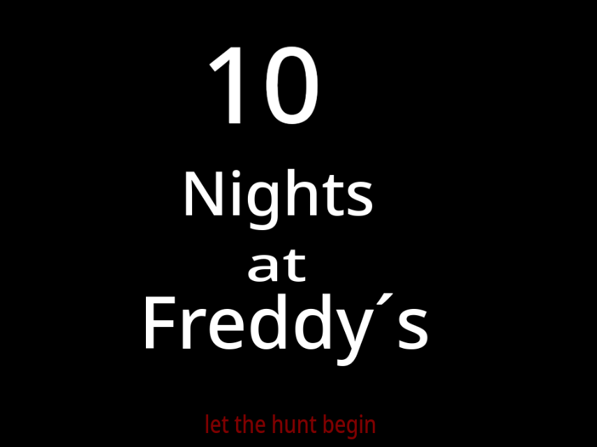 10 Nights at Freddy´s, Five Nights at Freddy's Fanon Wiki